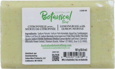 Australia Soap Bar Lemongrass Lemon Myrtle - 6.6 OZ - Image 5