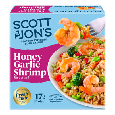 Scott & Jon's Honey Garlic Shrimp Rice Bowl - 8 Oz - Image 1