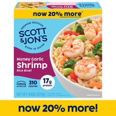 Scott & Jon's Honey Garlic Shrimp Rice Bowl - 8 Oz - Image 2