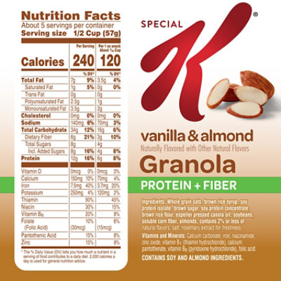 Kelloggs Spk Protein Granola Vanilla & Almond - 11 OZ - Image 4