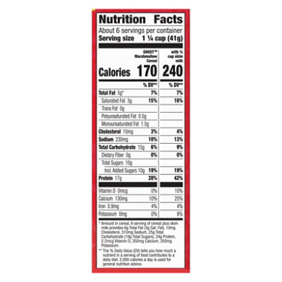 GHOST High Protein Milk N' Marshmallow Cereal - 9.4 Oz - Image 3