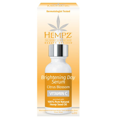 Hempz Beauty Actives Citrus Blossom Brightening Day Serum - 1 Oz - Image 1