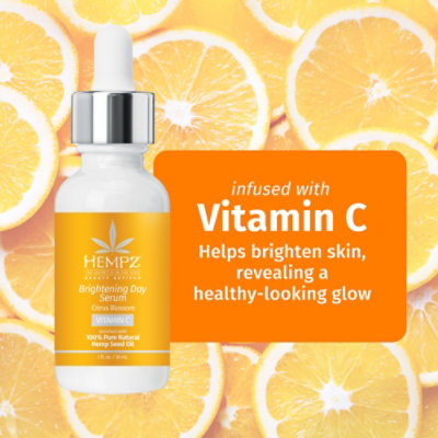 Hempz Beauty Actives Citrus Blossom Brightening Day Serum - 1 Oz - Image 2