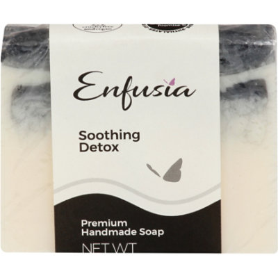 Enfusia Soothing Detox Handmade Soap - 4.4 OZ - Image 3