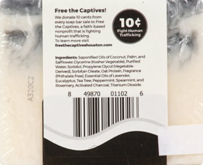 Enfusia Soothing Detox Handmade Soap - 4.4 OZ - Image 5