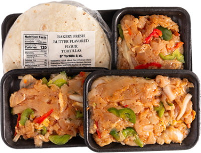 Tailgate Pack Chicken Breast Fajita - LB