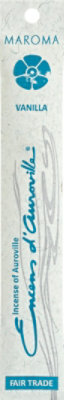 Maroma Incense Of Auroville Vanilla Incense Stick - 10 Each - Image 2