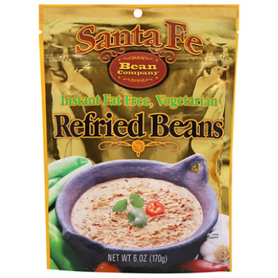 Santa Fe Fat Free Vegetarian Refried Beans - 6 Oz - Image 2