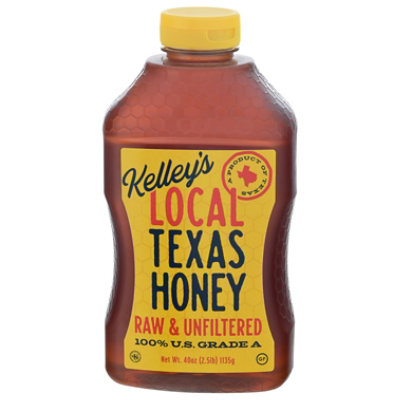 Kelley's 100% Raw & Unfiltered Local Texas Honey - 40 Oz - Image 3