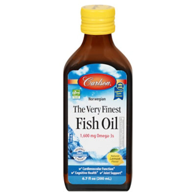 Carl Very Finest Fish Oil Lemon - 250 ML - Image 3