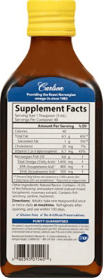 Carl Very Finest Fish Oil Lemon - 250 ML - Image 5