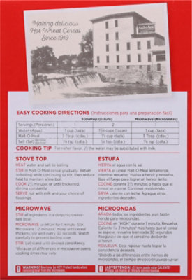Malt O Meal Original Quick Cooking Hot Wheat Cereal - 18 Oz - Image 5