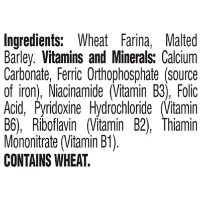 Malt O Meal Original Quick Cooking Hot Wheat Cereal - 18 Oz - Image 2