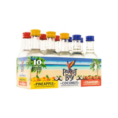 Parrot Bay Flavored Rum - 10 PK - Image 1