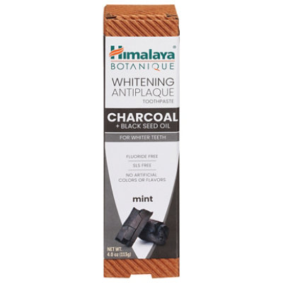 Himalaya Charcoal Black Seed Oil Toothpaste - 4 OZ - Image 3