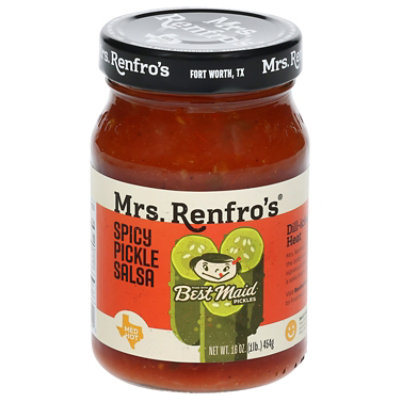 Mrs Renfro Salsa Spicy Pickle - 16 OZ - Image 1