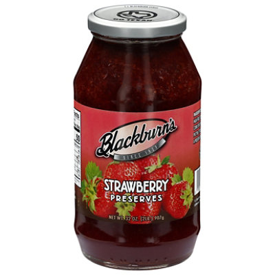 Blackburn's Strawberry Preserves - 32 Oz - Image 1