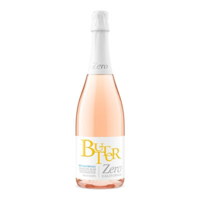 Butter Zero Non-Alcoholic Sparkling Rose - 750 ML - Image 1