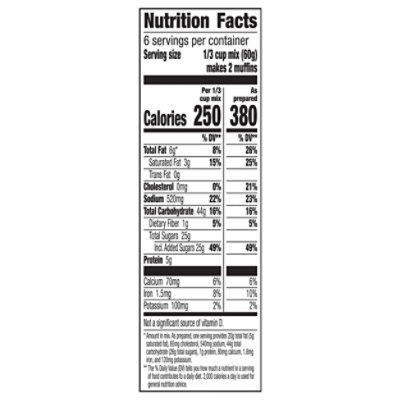 Betty Crocker Reeses Peanut Butter Muffin Mix - 12.8 Oz - Image 3