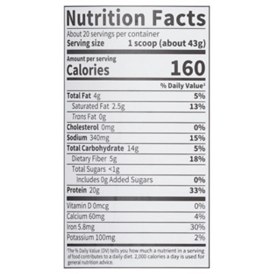 Garden Of Life Organic Creamy Protein Vanilla Cookie Powder - 860 GR - Image 4