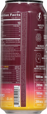 Gorilla Mind Blackberry Lemonade Zero Sugar Energy Drink Can - 16 Fl. Oz. - Image 6