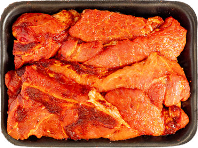 Pork Loin Country Style Rib Seasoned Valu Pack - LB - Image 1