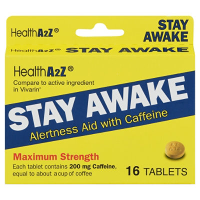 HeathA2Z Stay Awake Tablets - 16 Count - Image 3