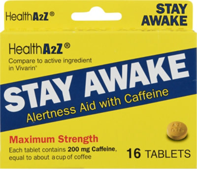 HeathA2Z Stay Awake Tablets - 16 Count - Image 2