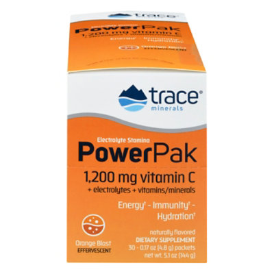 Trace Minerals Electrolyte Stamina Power Pak Orange Blast - 30 CT - Image 3