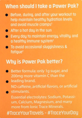 Trace Minerals Electrolyte Stamina Power Pak Orange Blast - 30 CT - Image 5