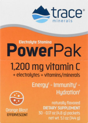 Trace Minerals Electrolyte Stamina Power Pak Orange Blast - 30 CT - Image 2