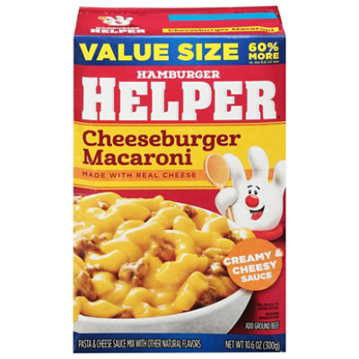 Hamburger Helper Cheeseburger Mac Pasta & Cheese Sauce Mix - 10.6 Oz - Image 2