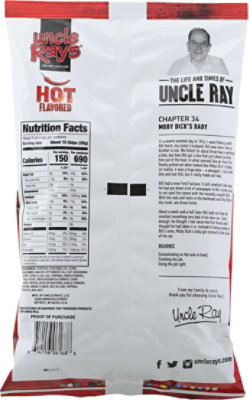 Uncle Ray's Hot Flavored Potato Chips - 4.5 Oz - Image 6