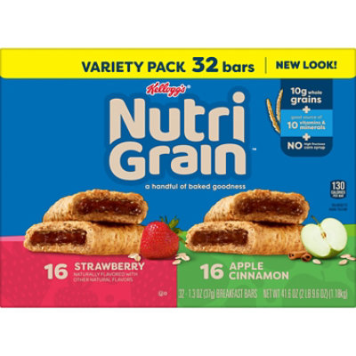 Nutrigrain 2 Flavor Strawberry & Apple - 41.6 OZ - Image 8