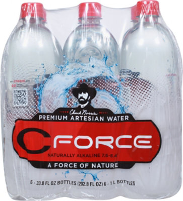 C Force Premium Artesian Natural Akaline Water - 6-1 Liter - Image 4