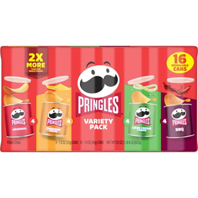 Pringles Variety Pack Potato Crisp  Chips Cup - 16 Count - Image 7