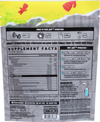 Ghost Sour Patch Kids Redberry  Hydration Electrolyte Supplement Stick - 12 Count - Image 5