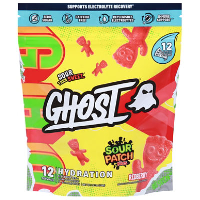 Ghost Sour Patch Kids Redberry  Hydration Electrolyte Supplement Stick - 12 Count - Image 1