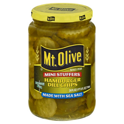Mt Olive Mini Stuffers Hamburger Chips W/sea Salt - 24 OZ - Image 3