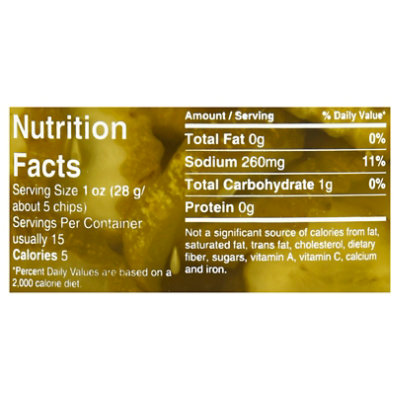 Mt Olive Mini Stuffers Hamburger Chips W/sea Salt - 24 OZ - Image 4