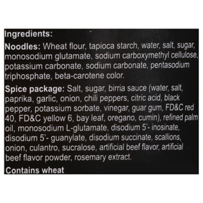 Cielo Birria Instant Ramen Noodle Soup - 2.8 Oz - Image 4
