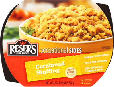 Resers Cornbread Stuffing - 22 OZ - Image 1