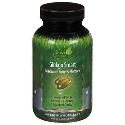 Irwin Naturals Ginkgo Smart - 60 CT - Image 1