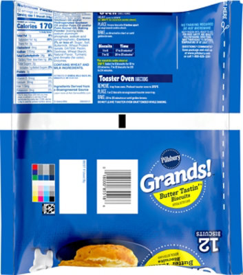 Pillsbury Grands! Butter Tastin' Frozen Biscuits 12 Count - 25 Oz - Image 5