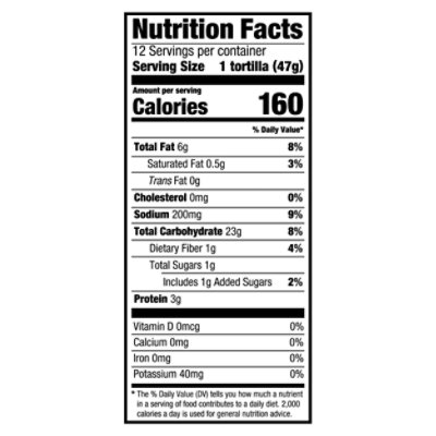 Mission Ready To Cook Tortillas - 18 OZ - Image 3