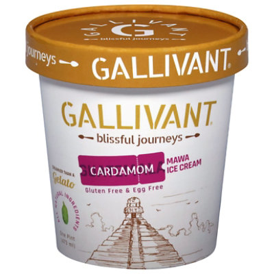 Gallivant Blissful Journeys Ice Cream Mawa Guatemalan Cardamom - 16 OZ - Image 2