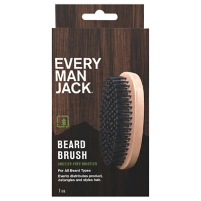 Every Man Jack Beard Brush - 1 PC - Image 2