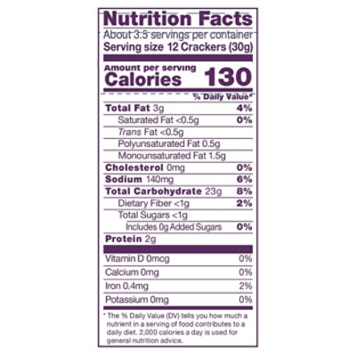 Crunchmaster Guacamole Avocado Toast Baked Rice Cracker - 3.54 Oz - Image 3