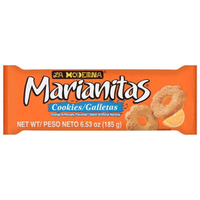 La Moderna Orange Cookies Marianitas - 6.5 Oz - Image 1