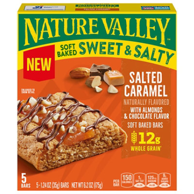 Nature Valley Soft Baked Sweet Salty Salted Caramel Bars - 5 Count - Image 2